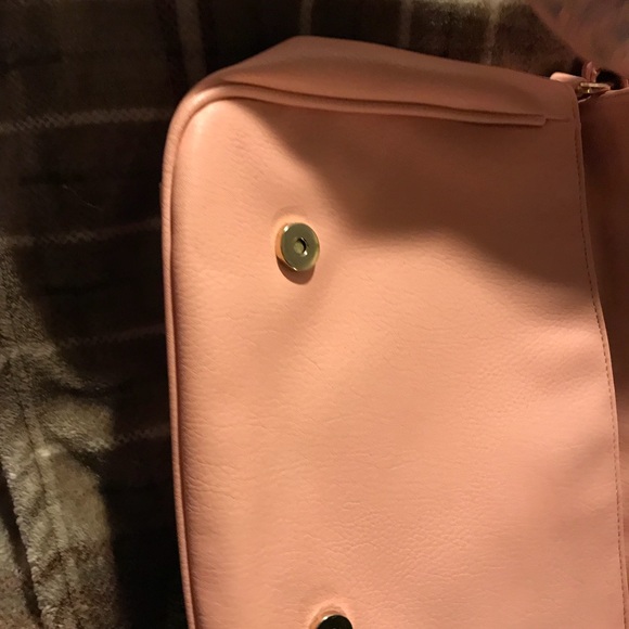 Blush Pink Pleather Purse - Picture 2 of 3